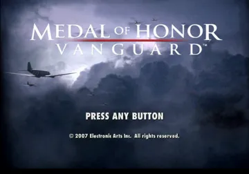 Medal of Honor - Vanguard screen shot title